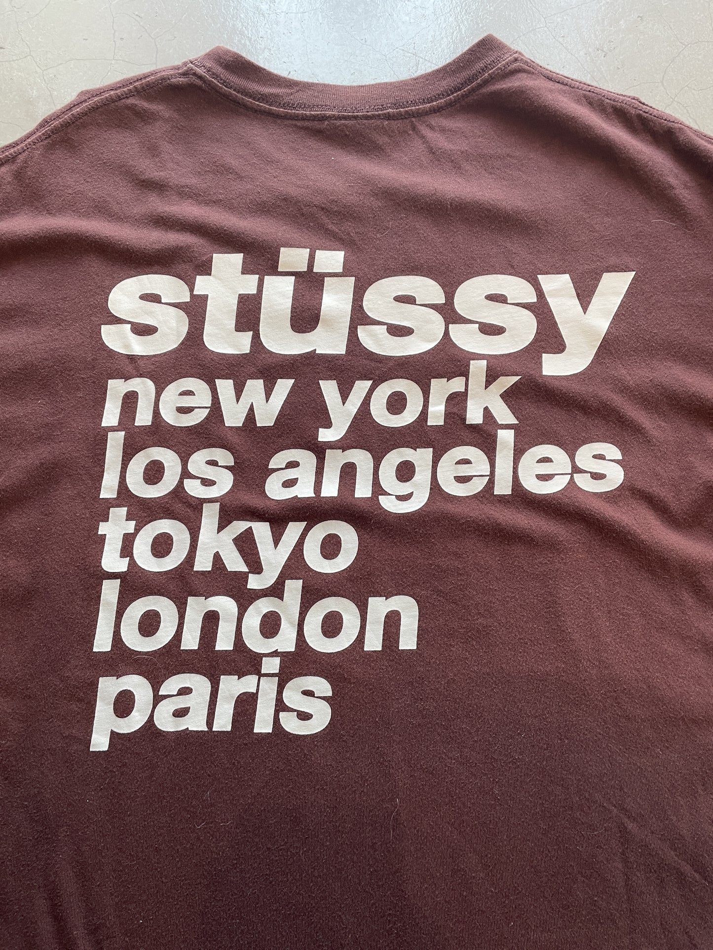 Stussy World Tour Tee