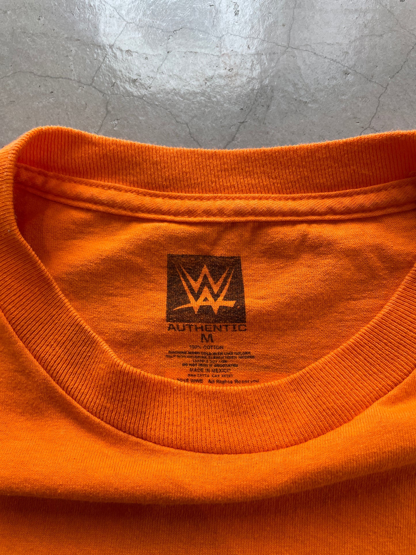 WWE John Cena Never Give Up Tee (Orange)