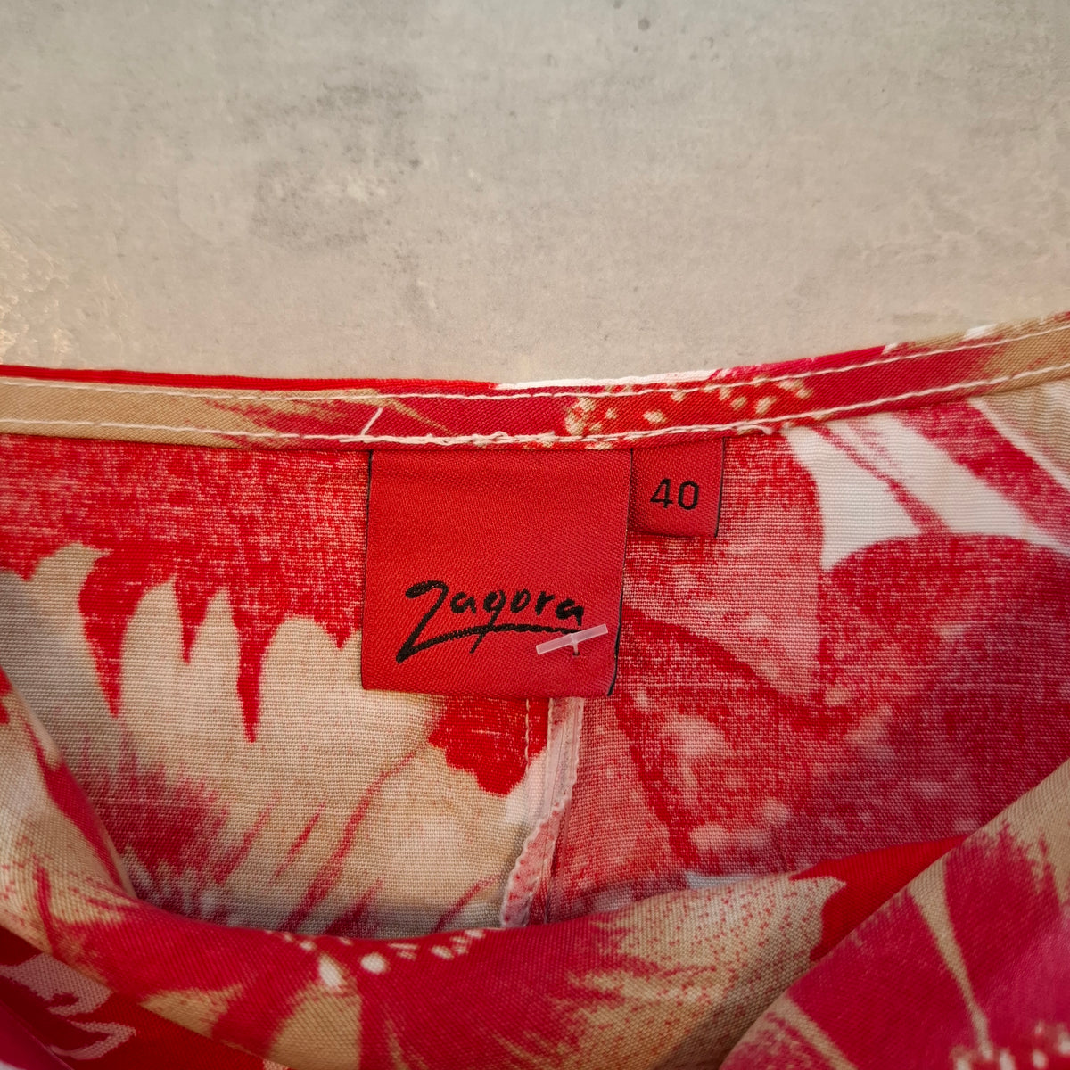 Y2K Zagora Floral Top