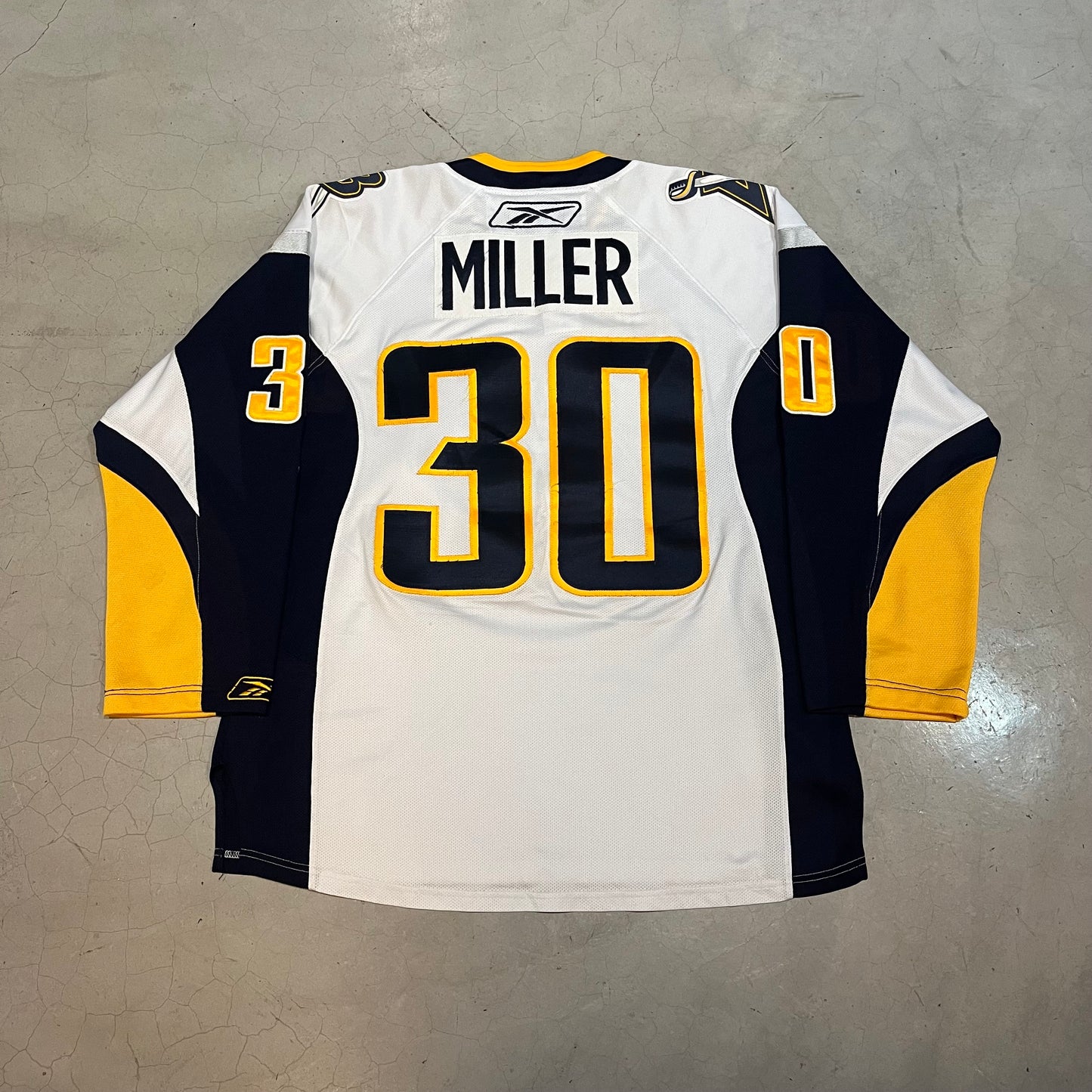 Vintage NHL Sabres (Miller) Hockey Jersey