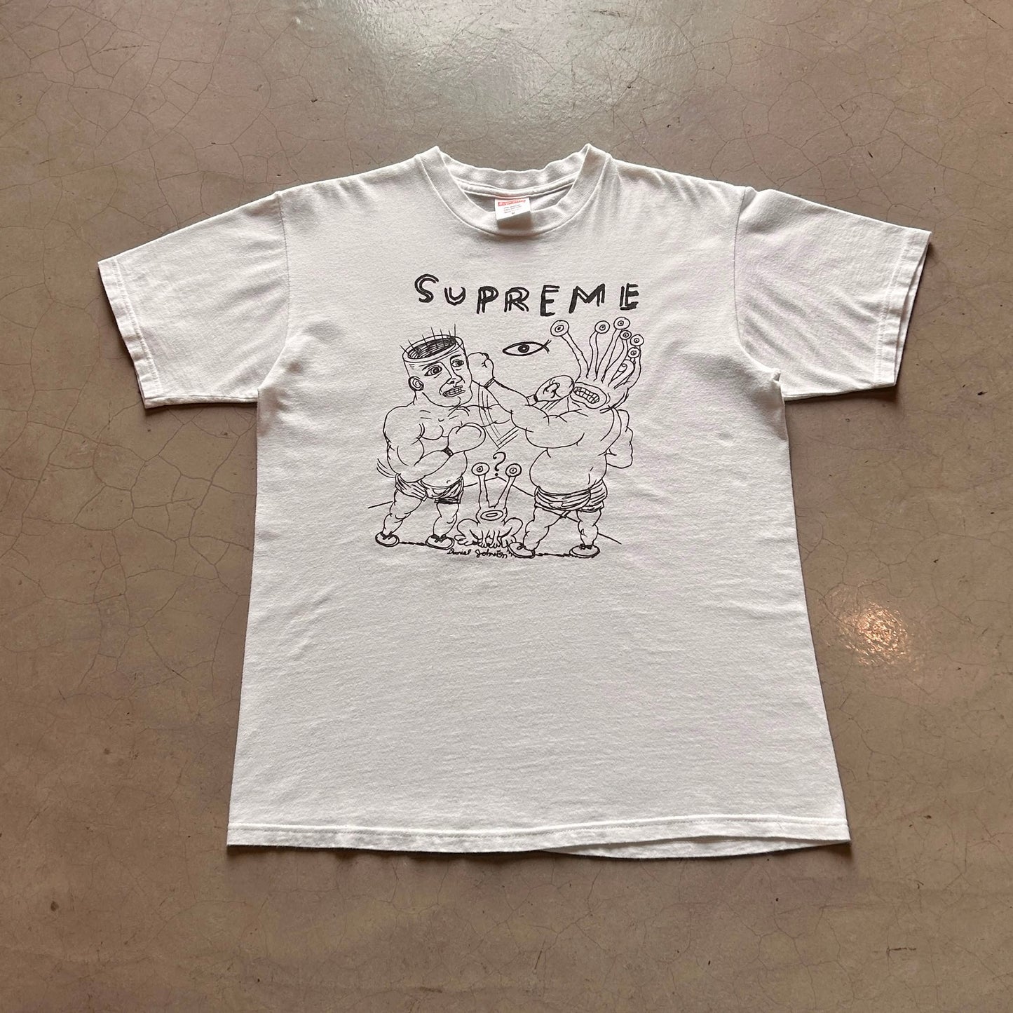 2012 Supreme x Daniel Johnston Eternal Fight Tee