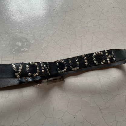 Vintage Von Dutch Studded Belt
