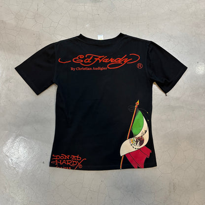 Y2K Ed Hardy by Christian Audigier Mexico Tee
