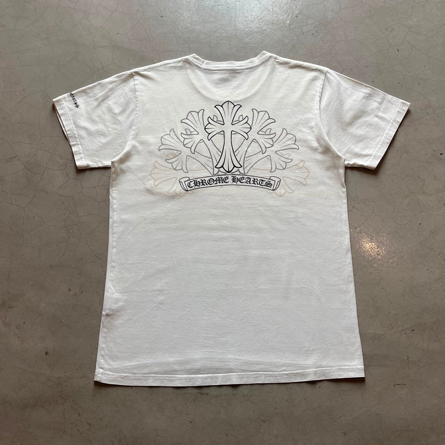 Chrome Hearts “Gradient Stencil Crosses” Tee