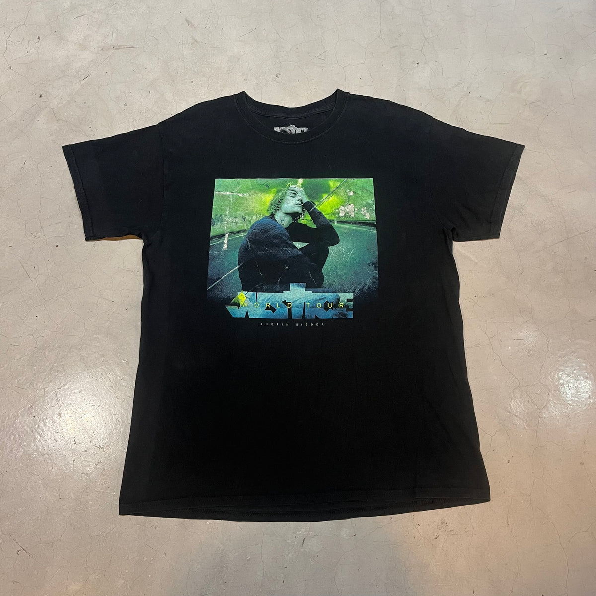 Justin Bieber Justice Tour T-shirt