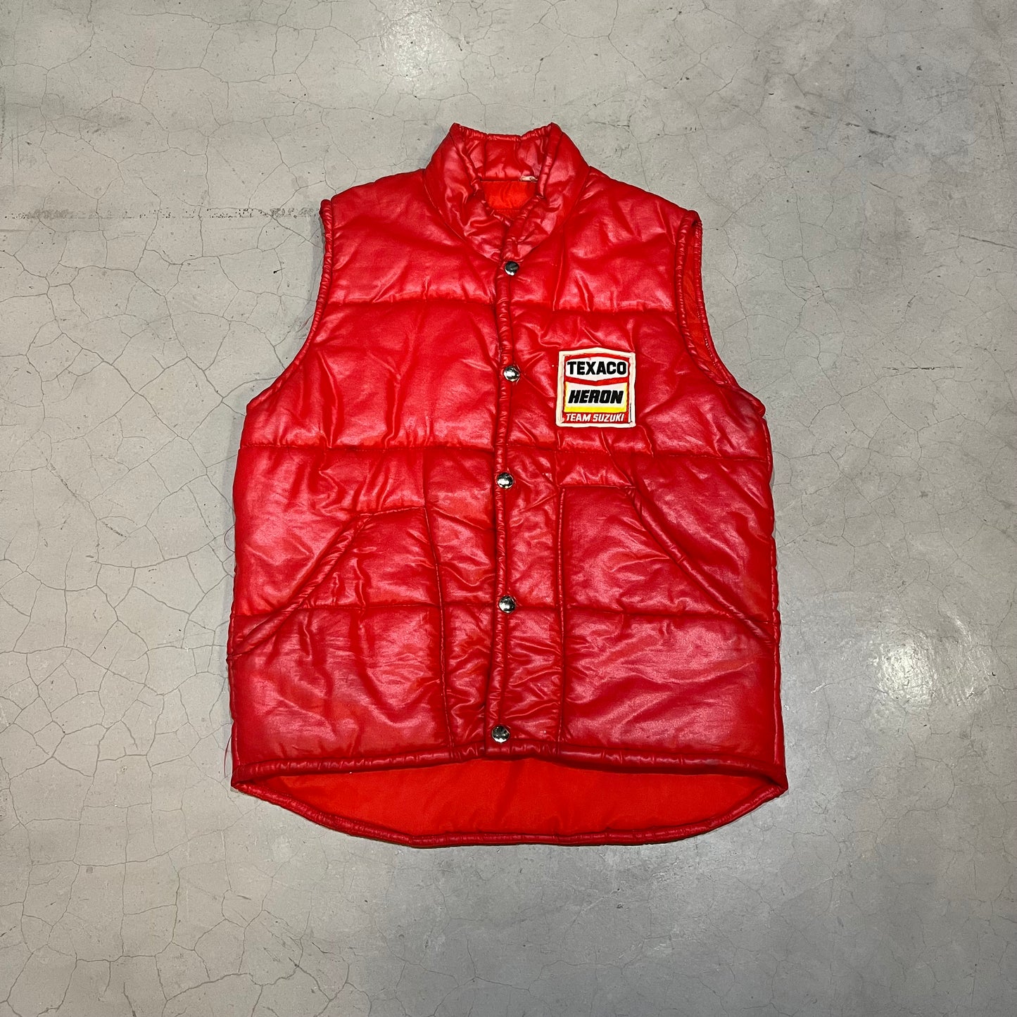 Vintage 80’s Texaco Heron Vest