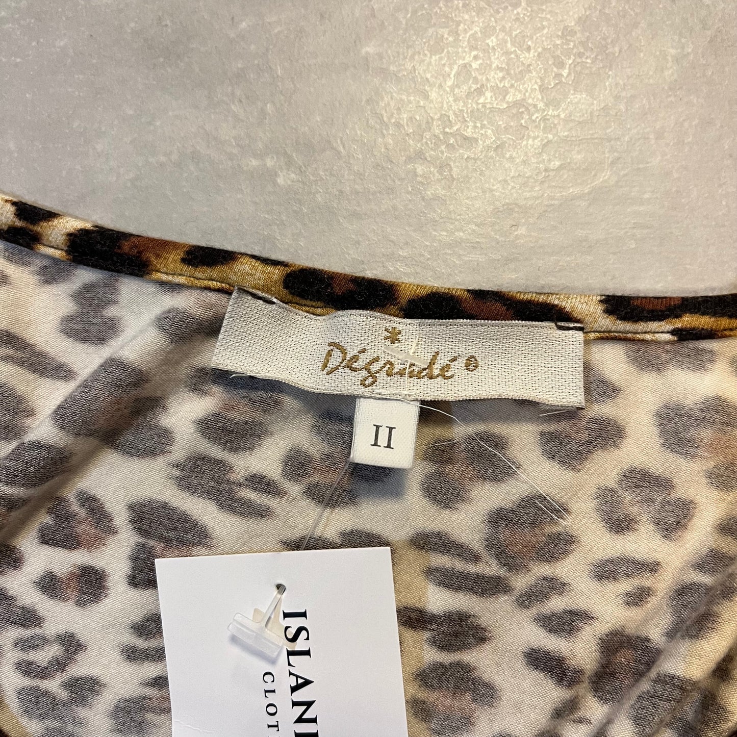 Vintage Degrade Leopard Top