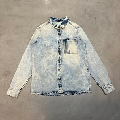 Off-White Bleached Denim Shirt