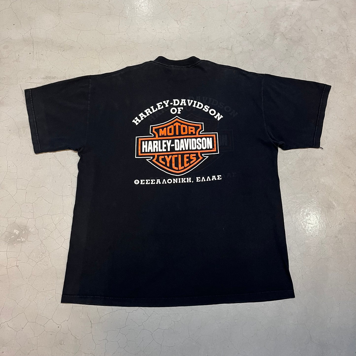Vintage 2000 Harley Davidson Greek T-shirt