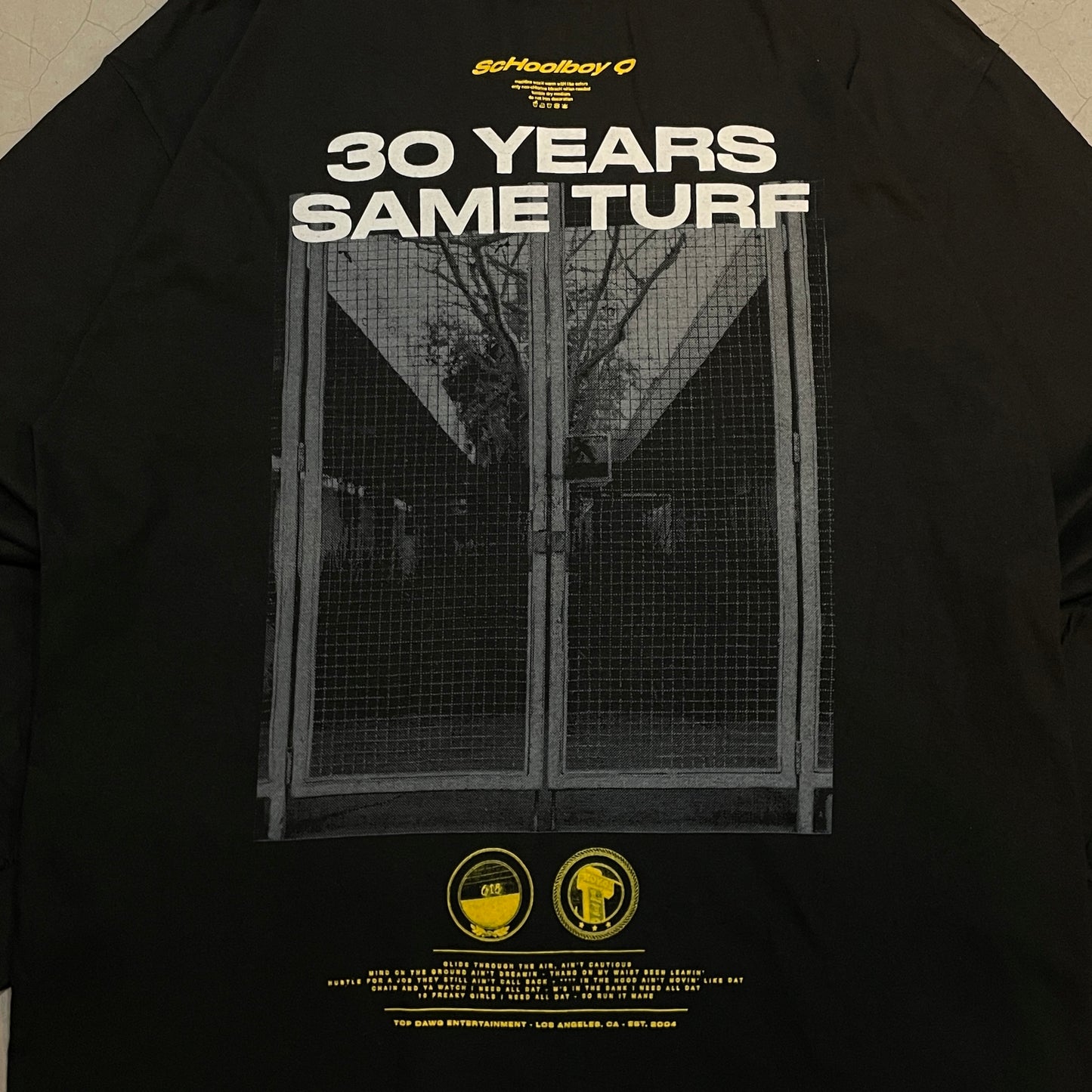 TDE ScHoolboy Q Longsleeve
