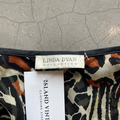 Vtg Linda Dyan Dress