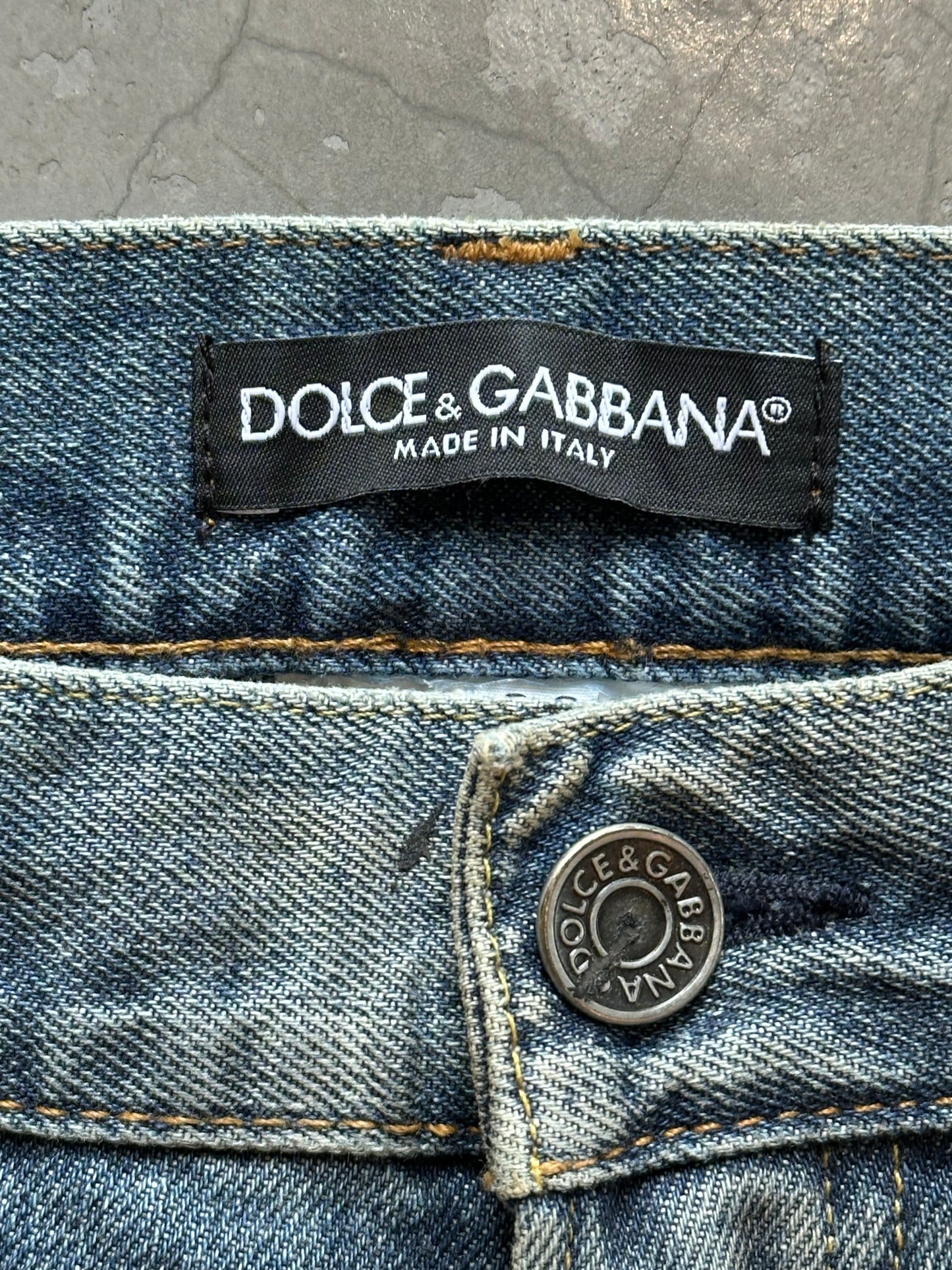 Dead Stock Dolce & Gabbana Distressed Jeans