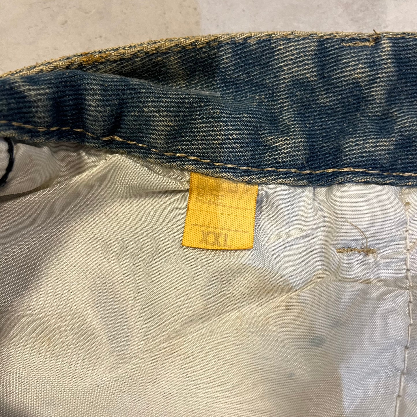Rust Faded Baggy Jeans