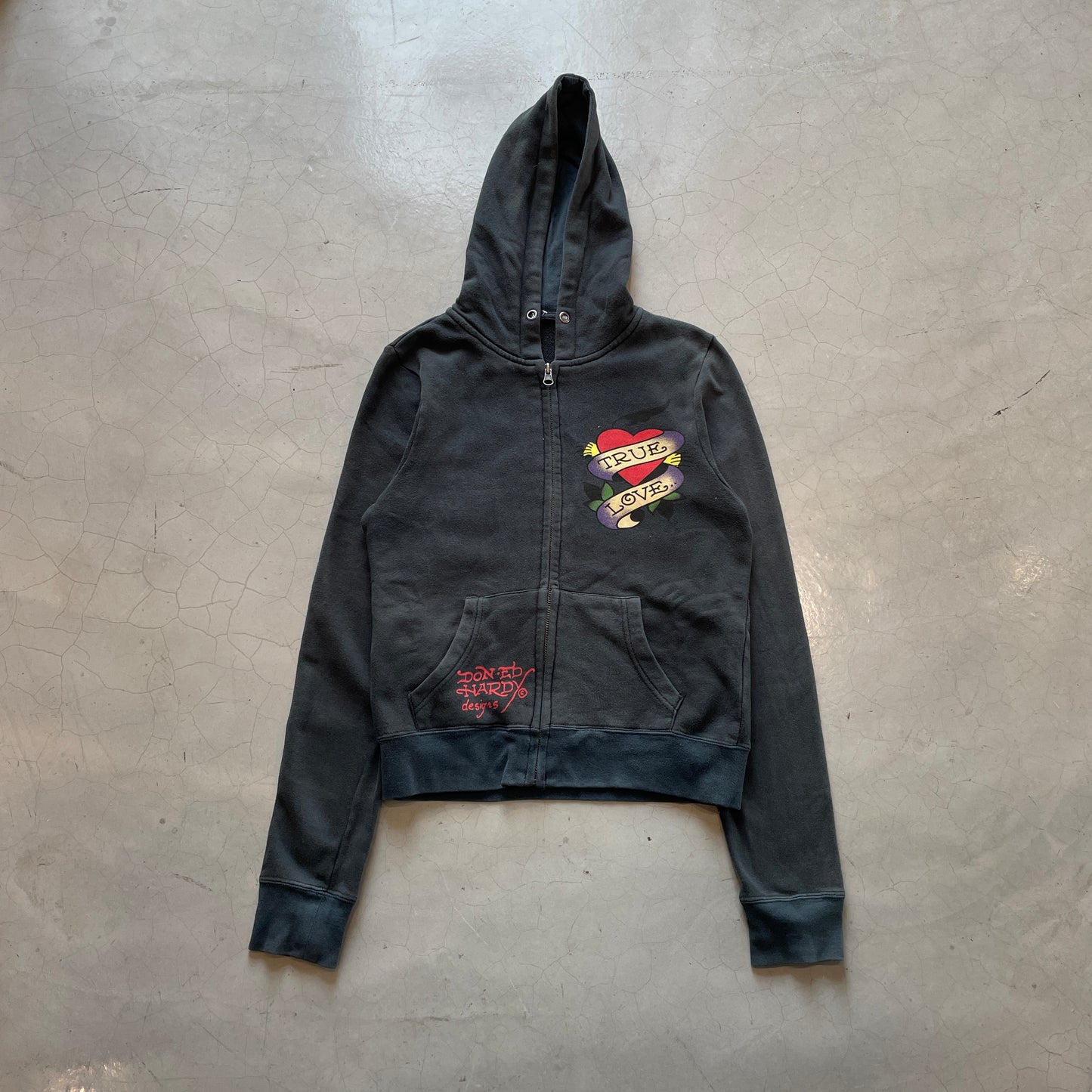 Y2K Ed Hardy by Christian Audigier True Love Jacket