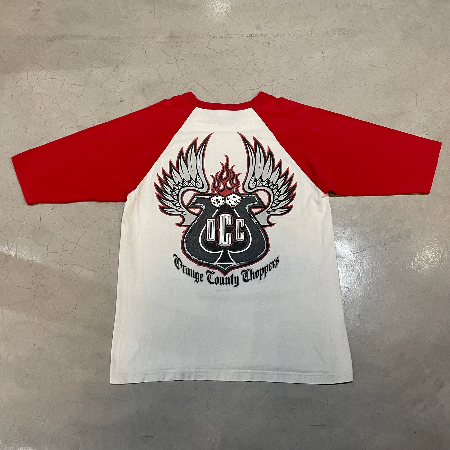 Vintage Orange County Choppers Raglan Tee