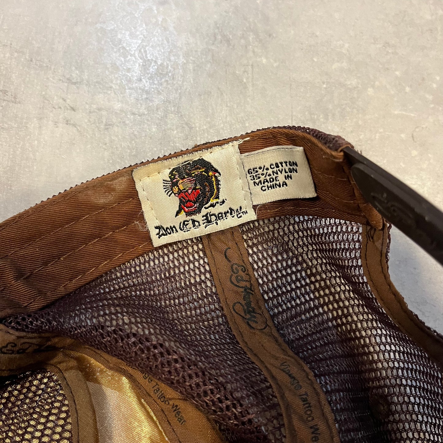 Y2K Ed Hardy Glitter Skull Hat