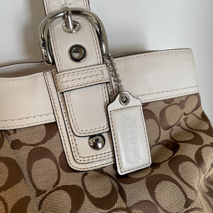 Vintage Coach Hampton Pleated Soho Bag