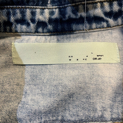 Off-White Bleached Denim Shirt