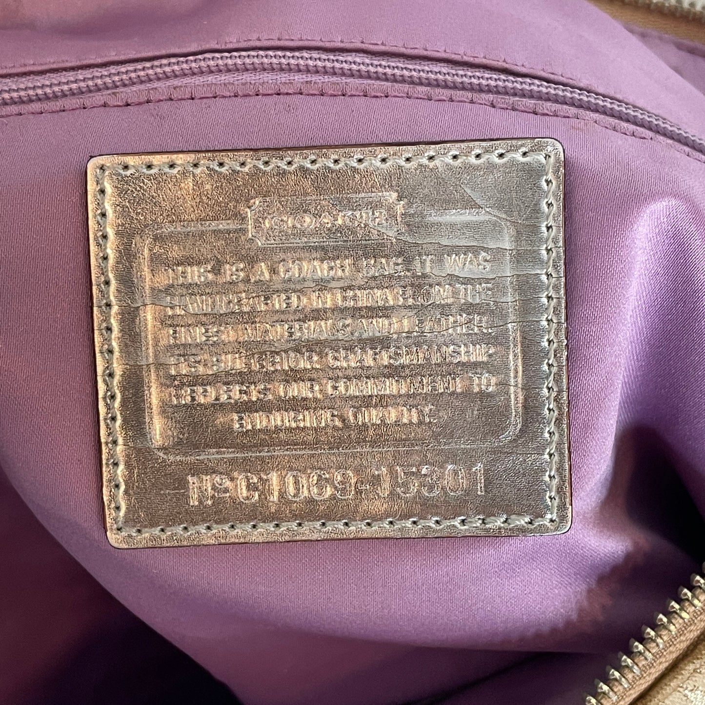 Coach Poppy Tote Bag