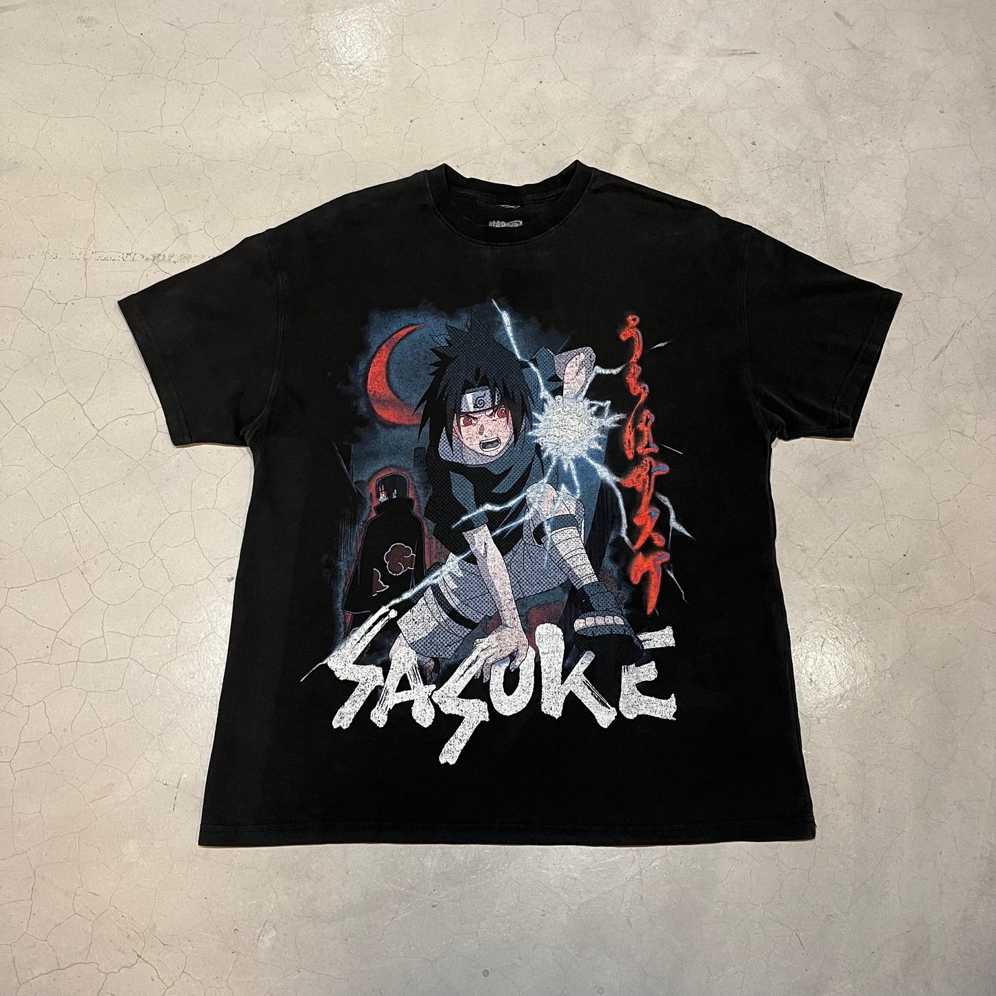 Goat Crew X Naruto Sasuke T-shirt