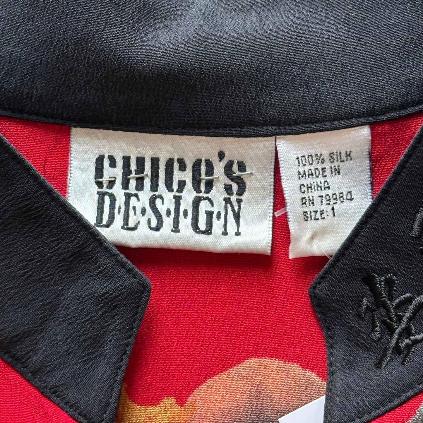 Vintage Japanese Geisha Top