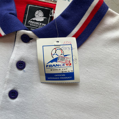 Vintage World Cup 98 Polo Shirt (DEADSTOCK - BRAND NEW WITH TAGS)
