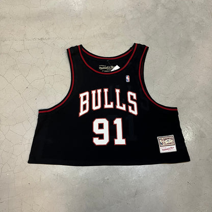 Bulls (Rodman) Women’s Sleeveless Cropped