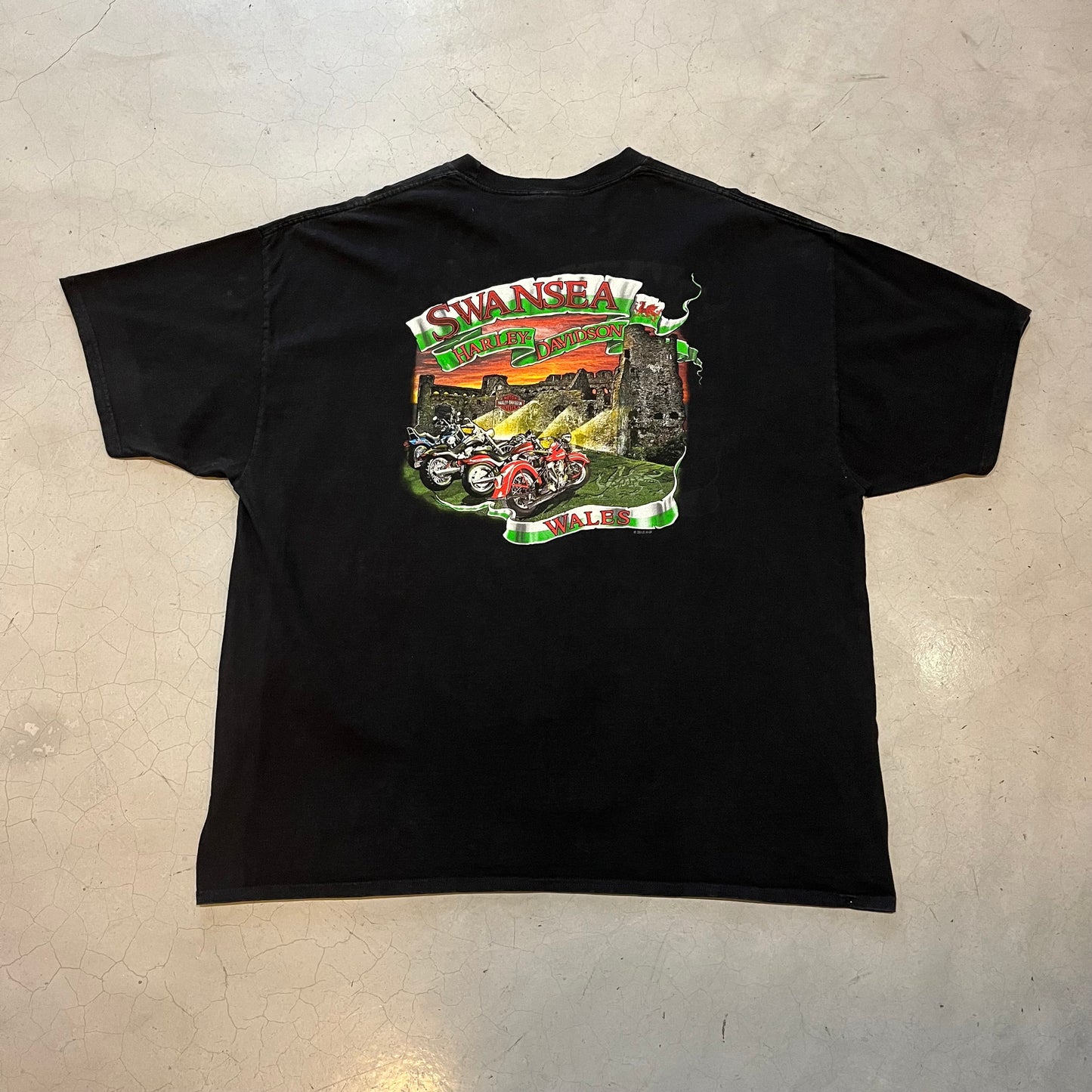 Harley Davidson 2015 Swansea T-shirt