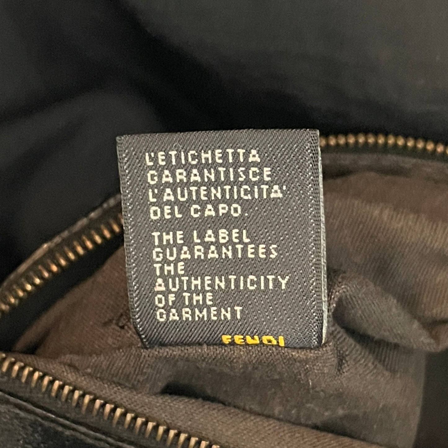 Fendi Puckered Leather Chef Bubble Shoulder Bag