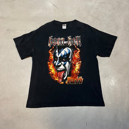 Vintage Kiss Born Hell T-shirt