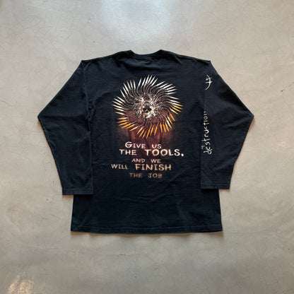 Vtg Thunderstone Music Longsleeve