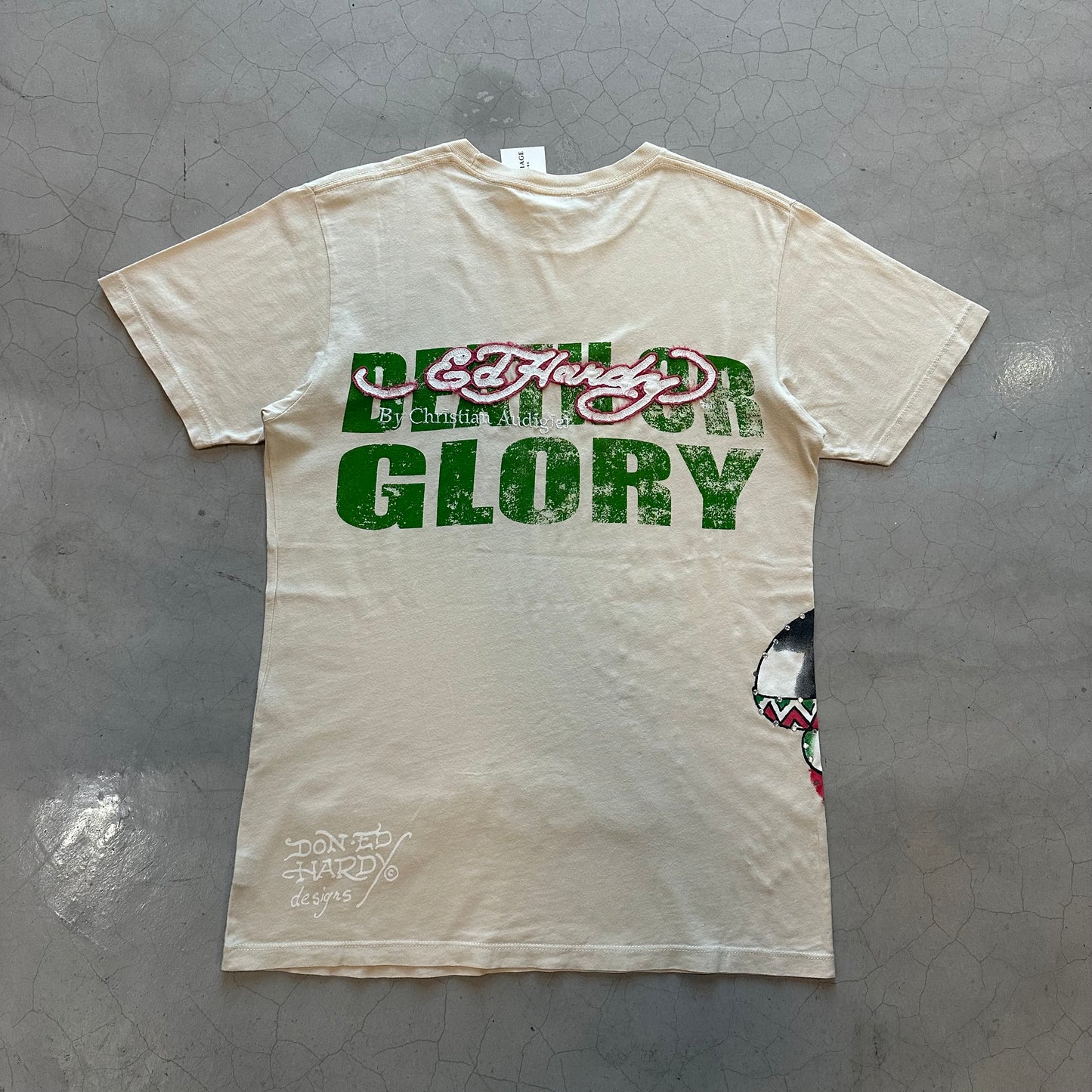 Y2K Ed Hardy by Christian Audigier Mi Vida Loca Tee