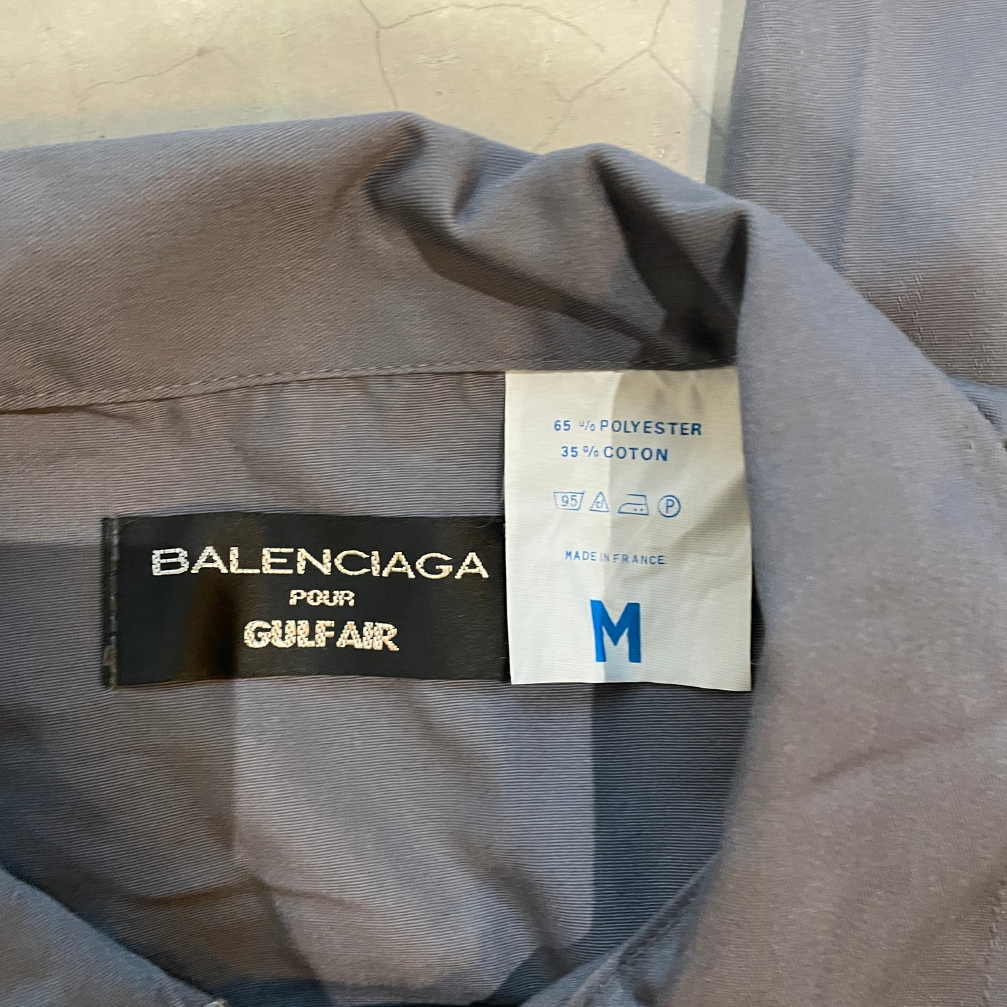 Vtg Balenciaga Pour Gulf Air Jumpsuit