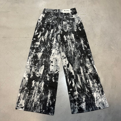 Black Camo Baggy Jeans
