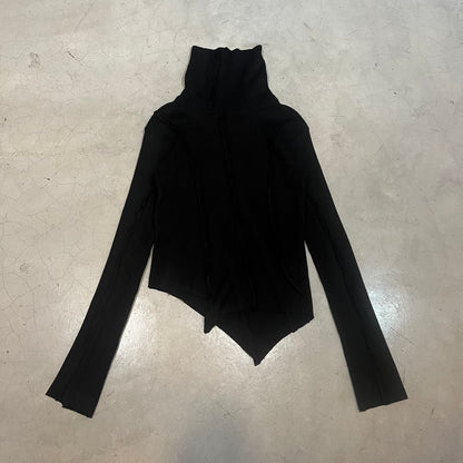 NU•Black Turtle Neck Sweater