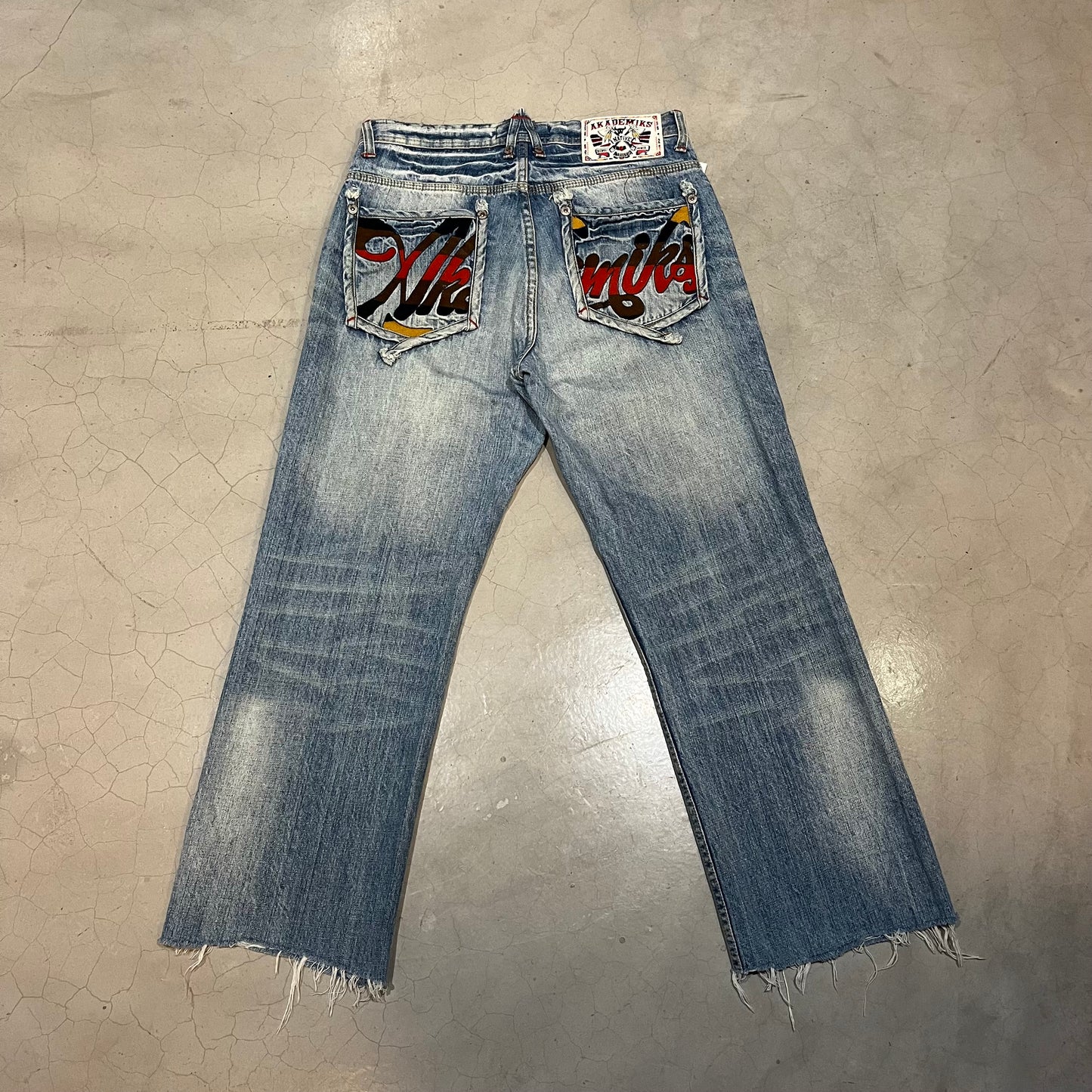Vintage Akademiks Embroidered Jeans