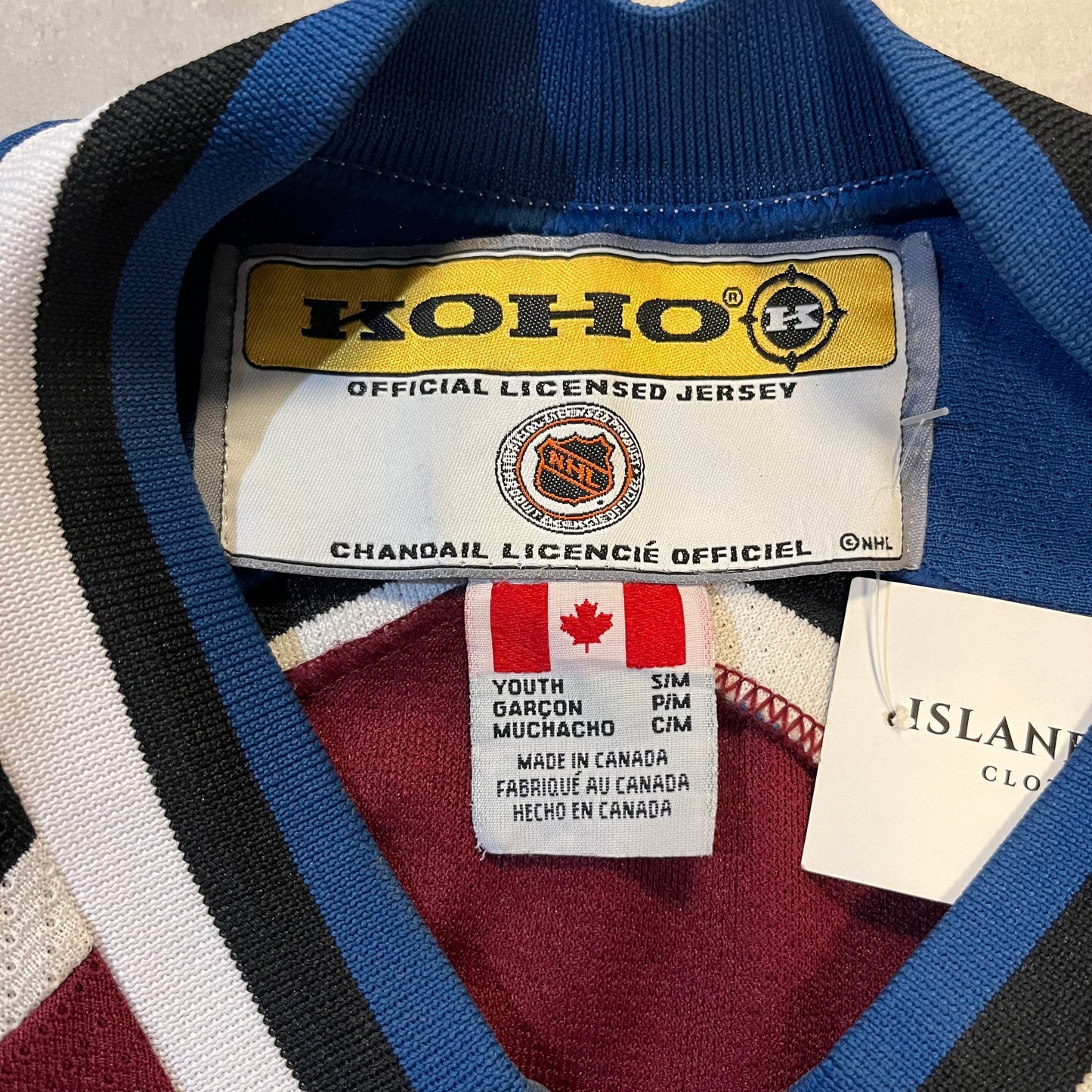 NHL Avalanche Jersey