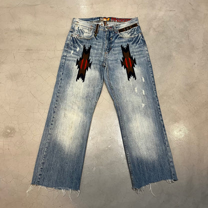 Vintage Akademiks Embroidered Jeans