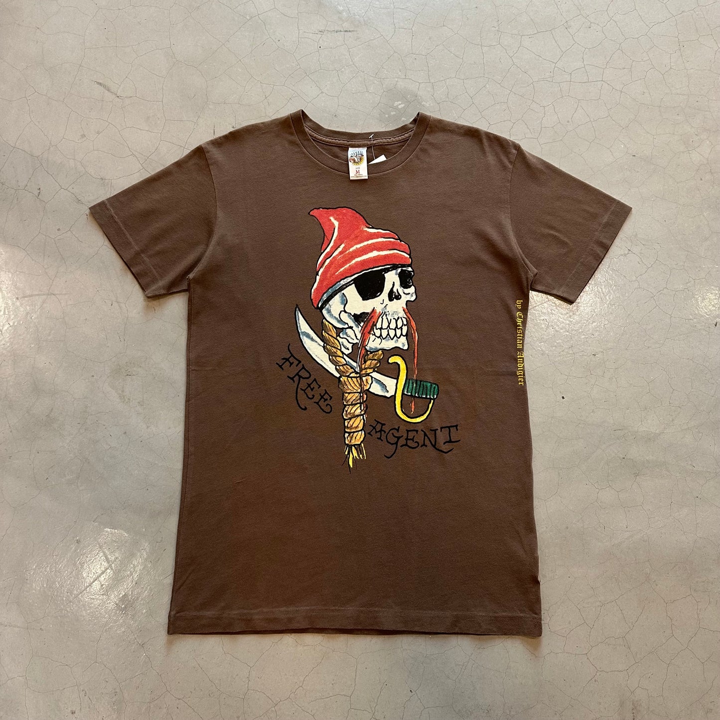 Y2K Ed Hardy by Christian Audigier Pirate Tee