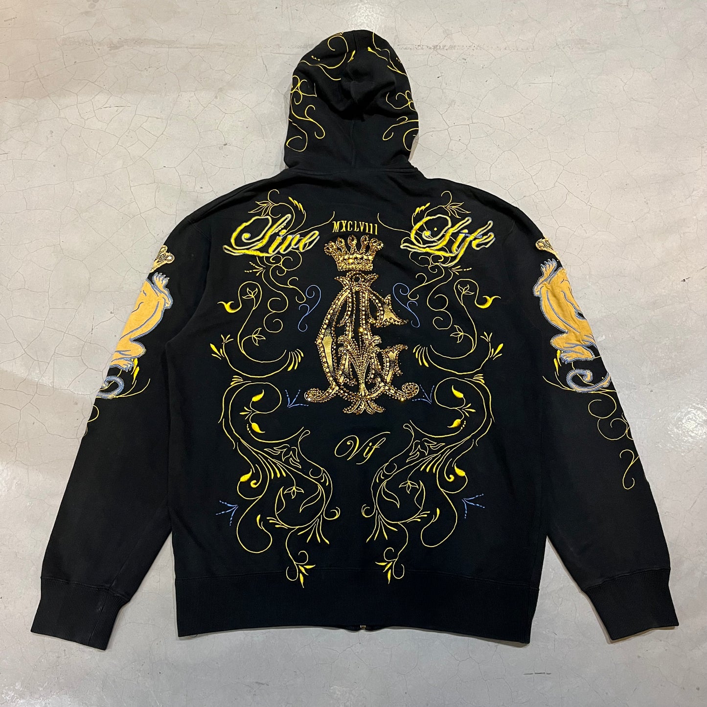 Christian Audigier Zip-up Jacket