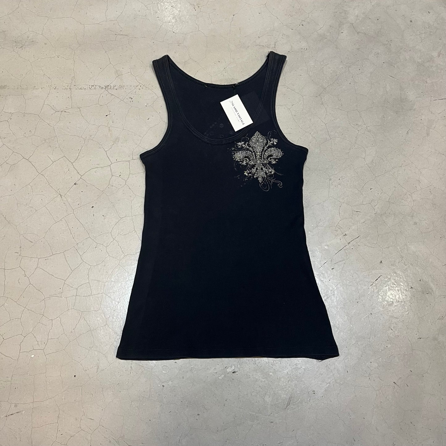 Y2K Fleur De Lis Tank Top
