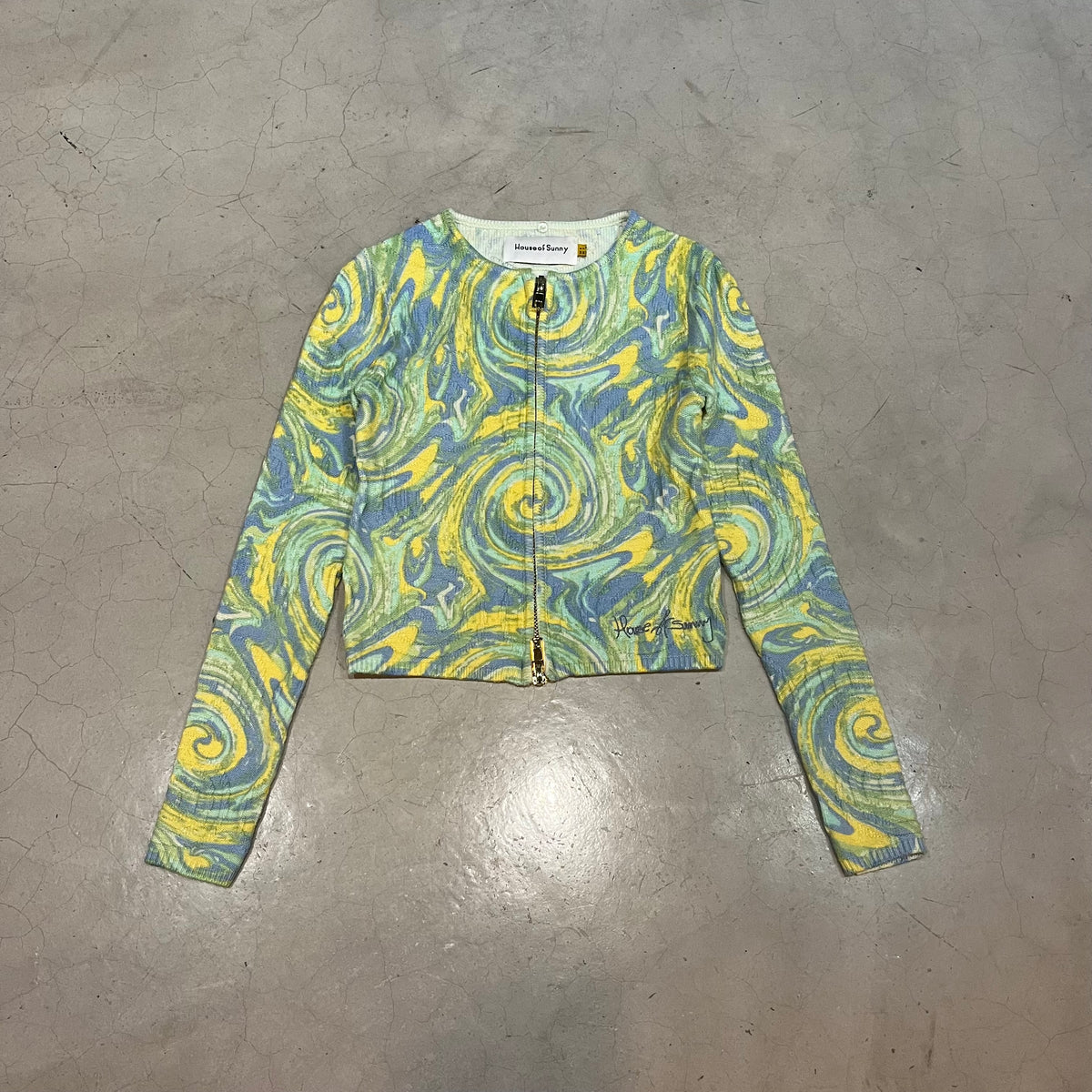 House Of Sunny Double Zip Top