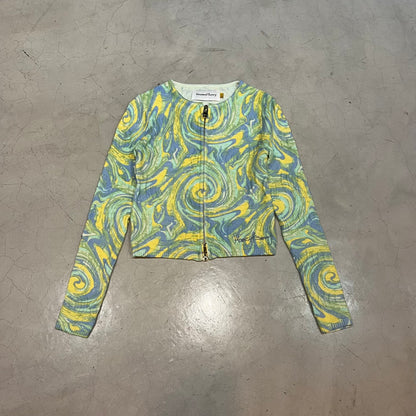 House Of Sunny Double Zip Top