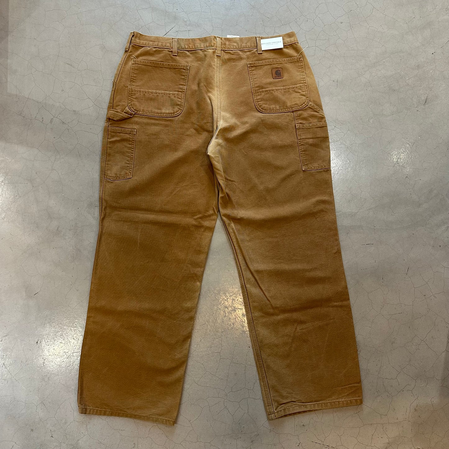 Carhartt Dungaree Carpenter Leather patch