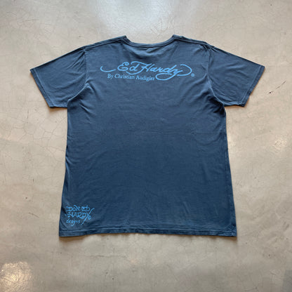 Y2K Ed Hardy by Christian Audigier Woman Dagger Tee