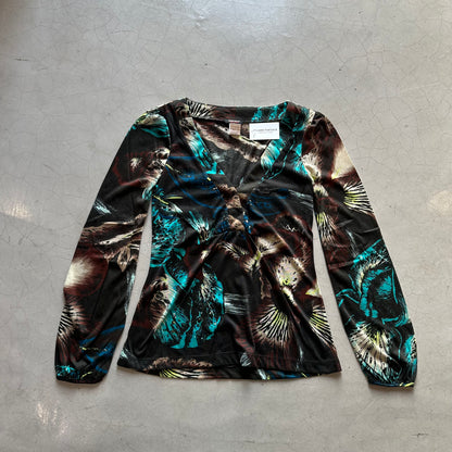 Y2K Miss Sixty Floral Blouse