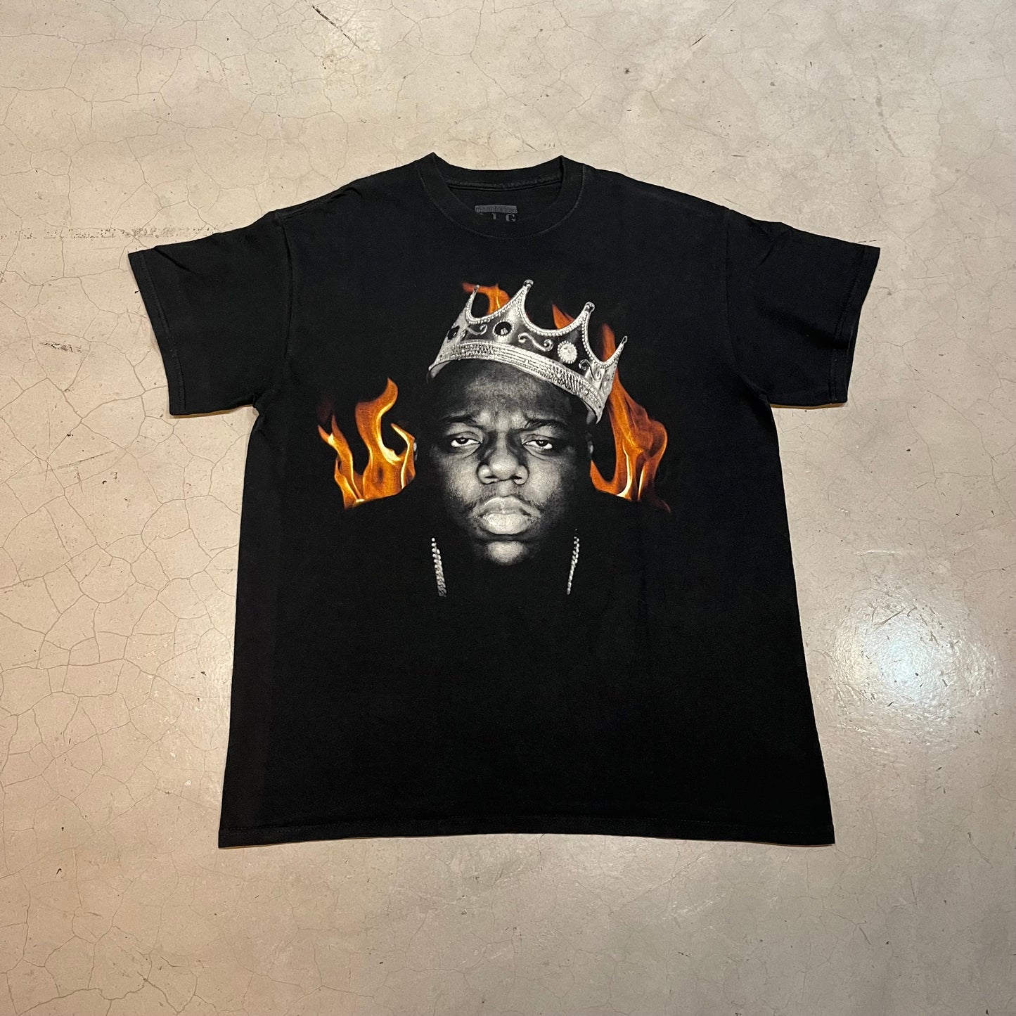 Biggie Smalls Flame T-shirt