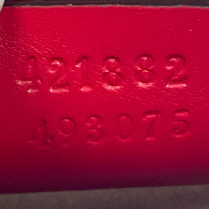 Gucci Calfskin Sylvie Shoulder Bag
