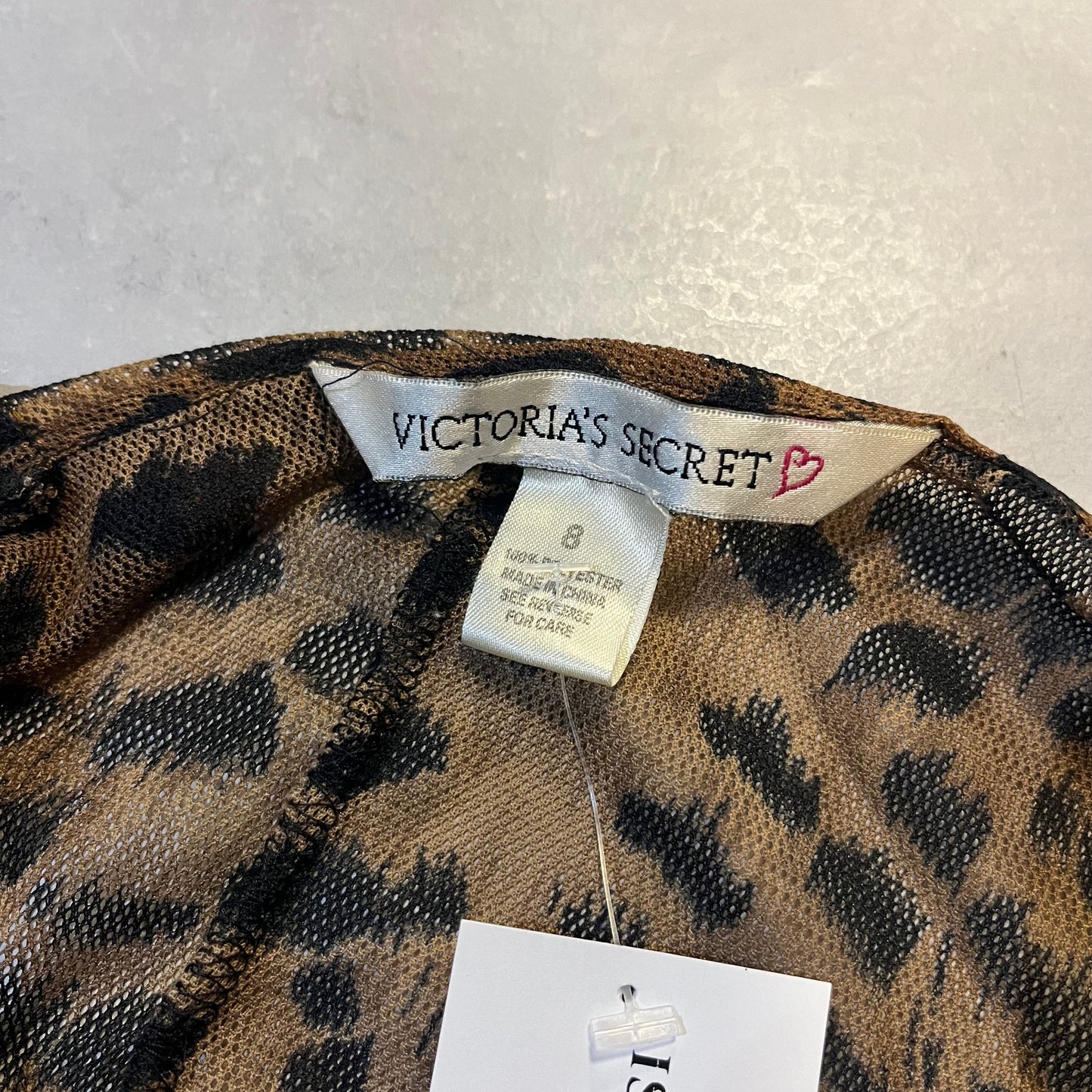 Vintage Victoria Secret Leopard Top