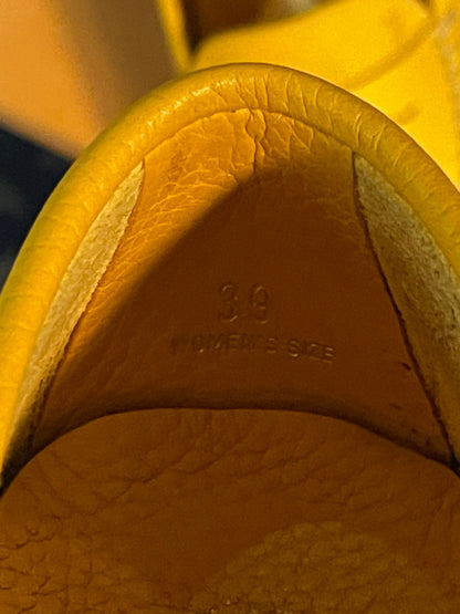 TOD’s Gommino Penny Slot Loafers (Yellow)